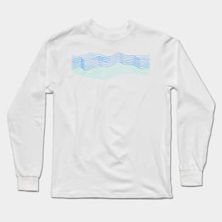 Wave Lines Long Sleeve T-Shirt